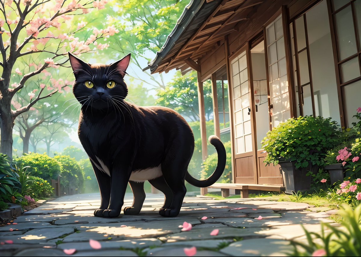puzzlemochizo's tweet photo. A curious black cat, cherry blossoms, and soft morning light.
This peaceful spring puzzle brings a touch of Japan to your home.
Now on Etsy → https://t.co/aOA77qCbyA
#CatLovers #JapanVibes #SpringPuzzle #JigsawArt #CozyScenes https://t.co/7E21b5MW1V