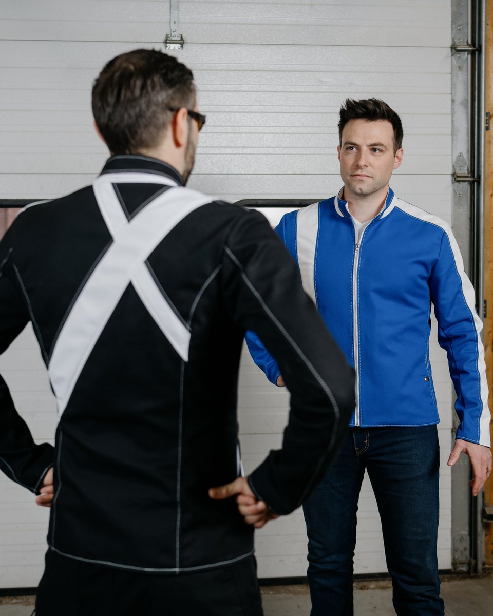 VolanteDesign's tweet image. 🏁 The race is on! Speed Racer’s dynamic speed vs. Racer X’s stealthy precision. 

Two iconic jackets, one track—which side will you choose?

bit.ly/4cDPsAD

#SpeedRacer #RacerX #VolanteDesign #Tatsunoko