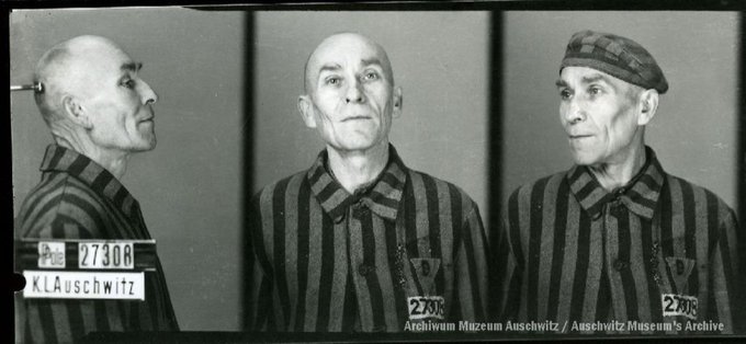 19 April 1886 | A Polish man, Stanisław Pogoda, was born in Borowiec. A teacher.

In #Auschwitz from 27 march 1942.
No. 27308
He perished in the camp on 7 June 1942.