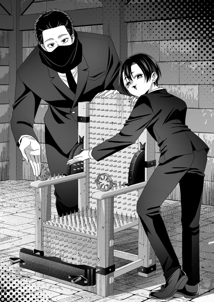 『#拷問バイトくんの日常』
56話が更新されました!拷問器具お試し回です!先読みにはヒューの拾い物回、もっと先読みには取材回が追加されます!どうぞよろしくお願いします!
【マンガPark】
https://t.co/mtDtpskH7C
【ヤングアニマルWeb】
https://t.co/XUxY0x7UCQ