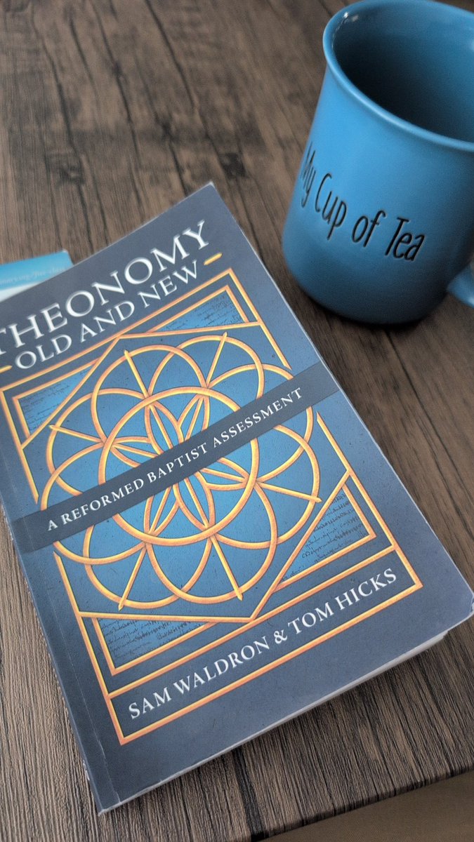 ReformingDrew's tweet image. Haven't made it to Hicks' portion yet, but Dr. Waldron does a fantastic takedown of Theonomy, pointing out their several untenable contradictions. He also positively gives us the reformed view of the law and eschatology. Highly recommend. @CBTSeminary #Theonomy #Datpostmil