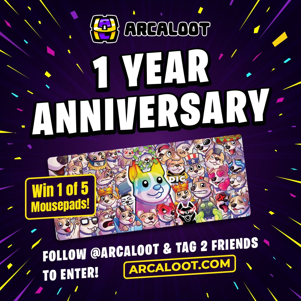 AussieAntics's tweet image. Who wants a free mousepad?

To Enter:
- Follow @arcaloot ❤️
- Tag 2 Friends🧑‍🤝‍🧑