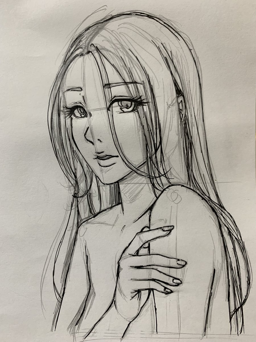 imomoti_Ganmo's tweet photo. 水彩色鉛筆難しい…絵具欲しくなってきた(´;ω;｀)

#日々描く
#模写イラスト 
#模写 
#イラスト練習中 
#アナログイラスト https://t.co/qQutYem8yZ