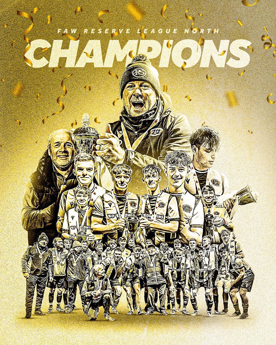 LEAGUE CHAMPIONS!!! 🤩

Congratulations to our reserves 🫡

#Llandudno #LlandudnoFC #WeAreOne #KeepTheFaith