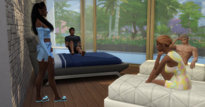 Ma Leyna sur les nerfs jusqu’à ce qu’elle se dispute avec les personnes qui comptaient pour elle. Espérons qu’elle ira mieux vu qu’elle a du avorté récemment ça ne doit pas être facile. Soutenons la et prions pour qu’elle revienne du sas ! 🙏🏻🩷

-Sa meilleure amie 🫶🏻
#SSSIMS1LVDA