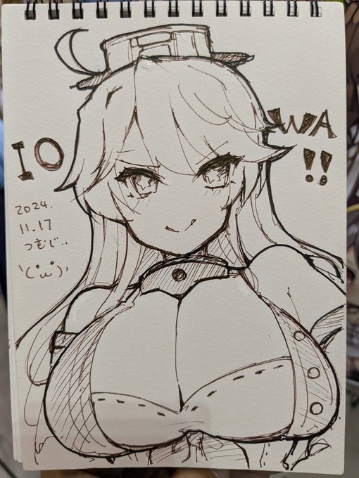 フォロワーさん増えてるので即売会現地でのアナログスケブ絵いろいろ 