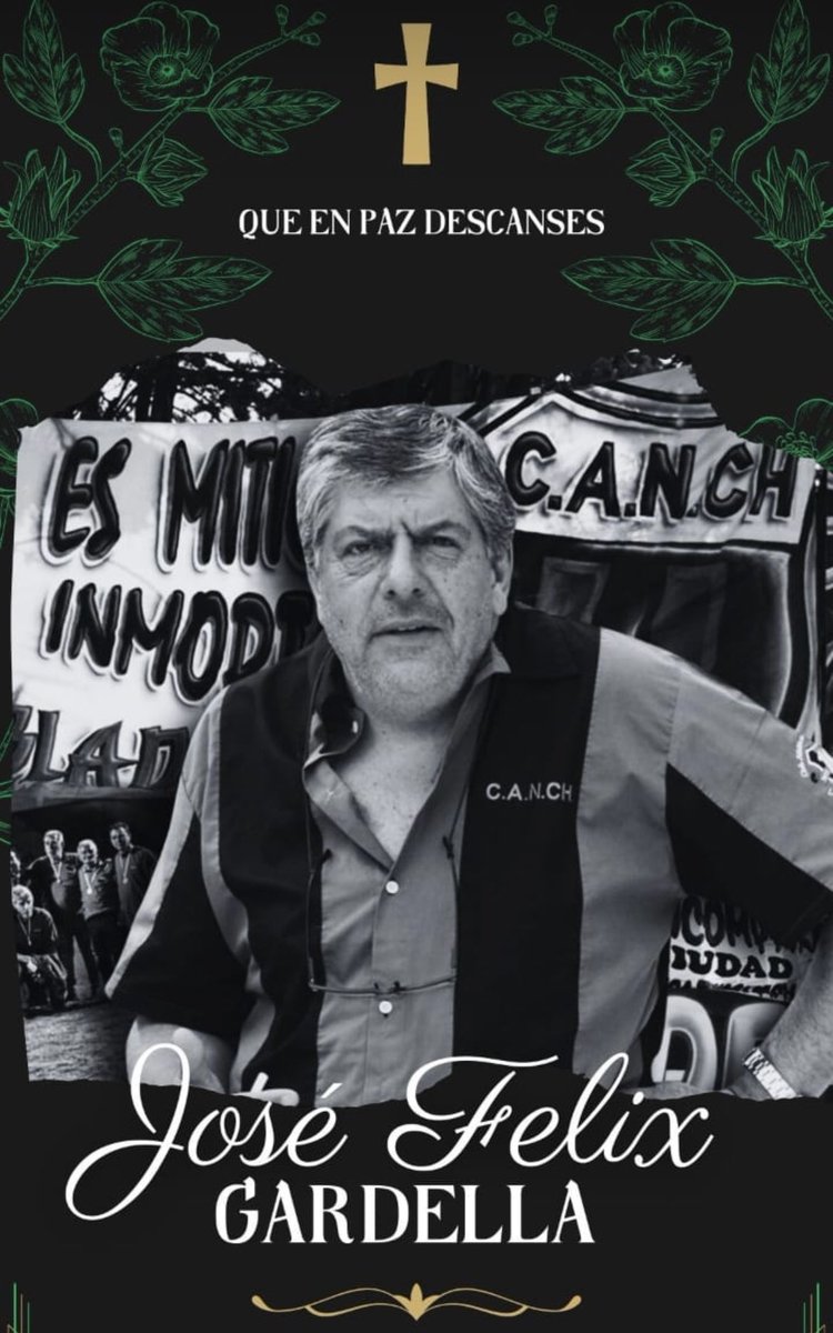 TodosxChicago's tweet photo. Con profundo dolor despedimos a José “el Tío” Gardella. Compañero, amigo y gran colaborador de nuestra institución, su partida deja un gran vacío en nuestros corazones. Acompañamos con afecto a su familia y seres queridos en este difícil momento. https://t.co/md5kw0F41u