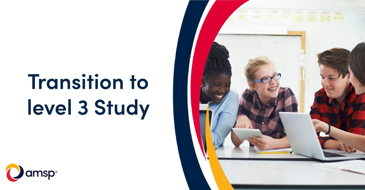 Help your students feel more confident moving from GCSE to level 3 maths with our free courses and resources provided via the AMSP.

Help them start their next step on the right foot!

Find out more here ➡️ buff.ly/zdRjF0F
#GCSE #MathsResources #Level3Success
