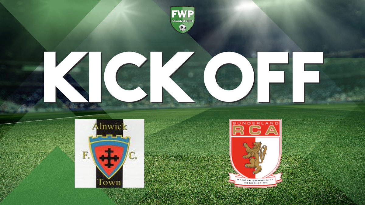 KICK-OFF (SECOND-HALF): Alnwick Town v Sunderland RCA fwp.co/y2Ftk8
