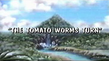 ChrisCartagena8's tweet photo. It's Saturday Morning! Fright now, I'm watching... Attack Of The Killer Tomatoes (S02E05/1991) "The Tomato Worms Turn" #AttackOfTheKillerTomatoes #TheTomatoWormTurns #SaturdayMorningCartoon #90s #SaturdayMorningCartoons https://t.co/dzvQaDXqaz
