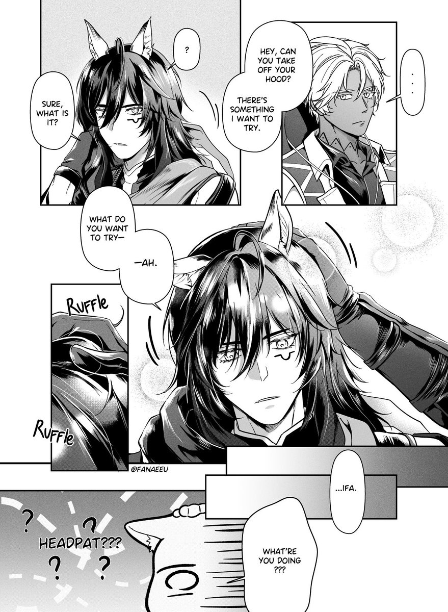 more headpat (but a little accident happens)
#ifaron #イフオロ 

read from right to left 