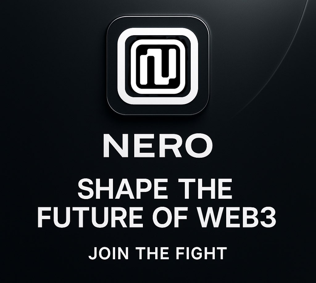 sssta_sss's tweet photo. ⚔️ Ready to shape the future of Web3 with @Nerochain_io ?
Not just users — we need warriors, builders & visionaries.
🔗Join the chain where you matter, your ideas thrive, and your efforts count.
Let’s build something legendary together✨
#NEROChain #Web3 #dAppBuilders https://t.co/EAGxY4bc1v