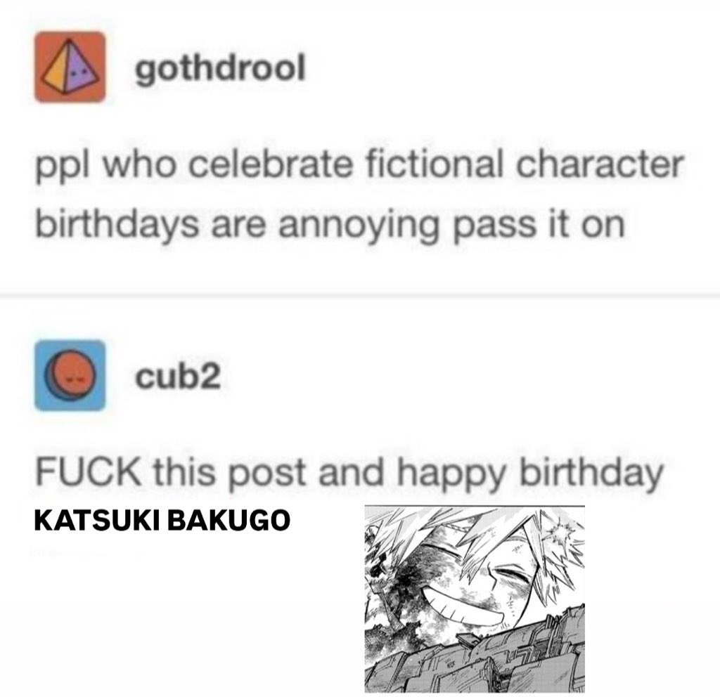RAAAAAH EVERYONE SAY HAPPY BIRTHDAY