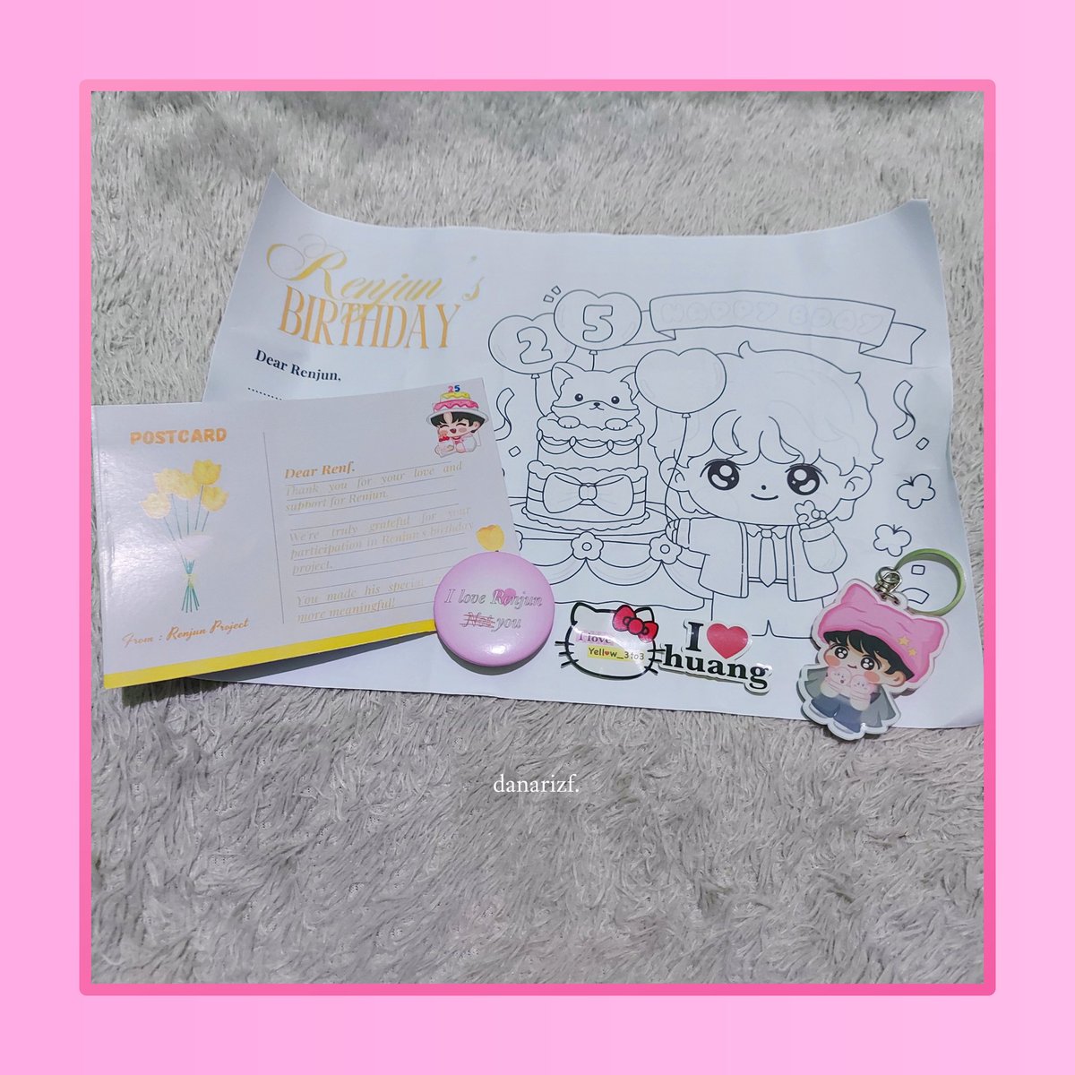 Terima kasih <a href="/renjun_project/">RENJUN PROJECT</a> untuk projectnya ya 💛 baru sempet up hehe
Belum aku warnain, pengen minta warnain bocil tp sayang 😭