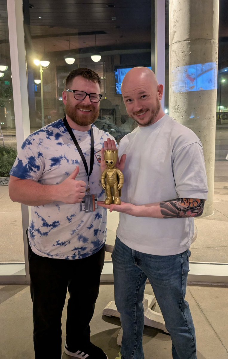 Professorbroman's tweet photo. In 2016 I asked “what if we did something for charity?” sitting with my friends in a bar planning the first official @GCXEvent 

Almost 10 years and $20,000,000 later I feel confident saying that question changed the direction of my life and the lives of so many others https://t.co/pL4X8vcpqj
