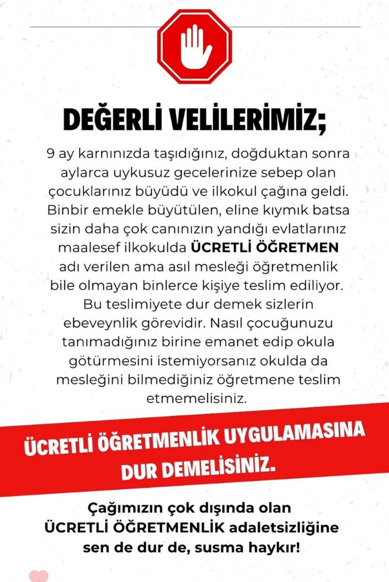 ALLAHIMyeterYA's tweet photo. 2024 KPSS puanı ile atama bekleyen öğretmenlere 15 bin Atama verildi. Dağıtılan branş kontenjanları ise adaletten çok uzak. Lütfen sesimiz ol ve Mevzular programına bizi de kabul et.
@OguzhanUgur
#ÖğretmenAtamasındaKıyım https://t.co/tlt6oNlMtO