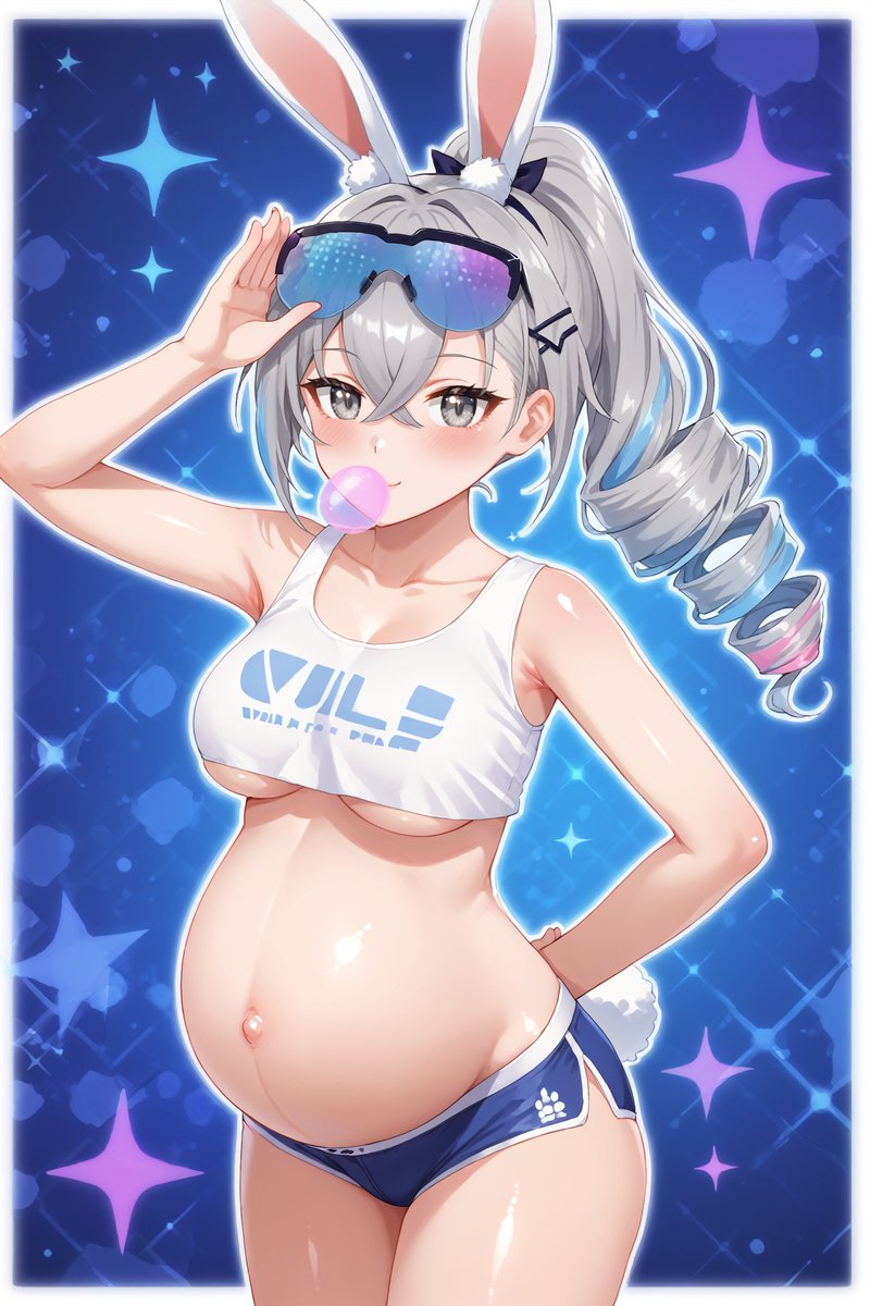 kak_aiart's tweet photo. Happy Easter~
#silverrabbit https://t.co/MoJs9HbTxX