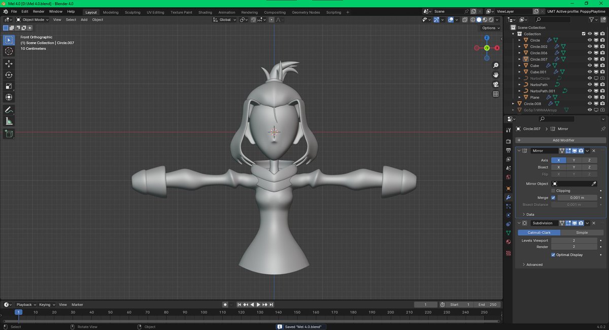 Me when I Mel

#gaslightdistrict 
#glitchproductions 
#blender