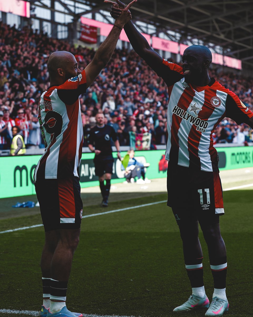 BrentfordFC's tweet photo. That Wissa X Mbeumo link-up 🔥 https://t.co/CWT8fhUumU