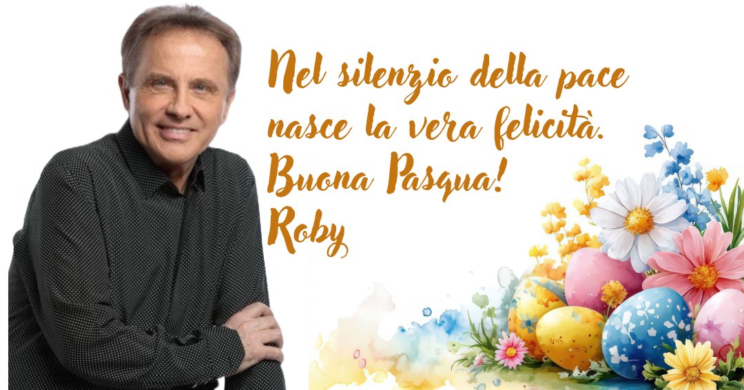 Nel silenzio della pace nasce la vera felicità. 
Buona Pasqua! 
Roby