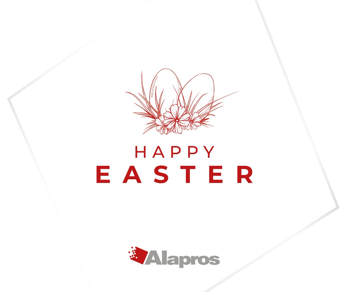 AlaprosGroup's tweet photo. Happy Easter from all of us at Alapros!
May this season of renewal bring peace, joy, and new opportunities to you and your loved ones.
We wish you a wonderful Easter! https://t.co/lwTCDPR6vJ