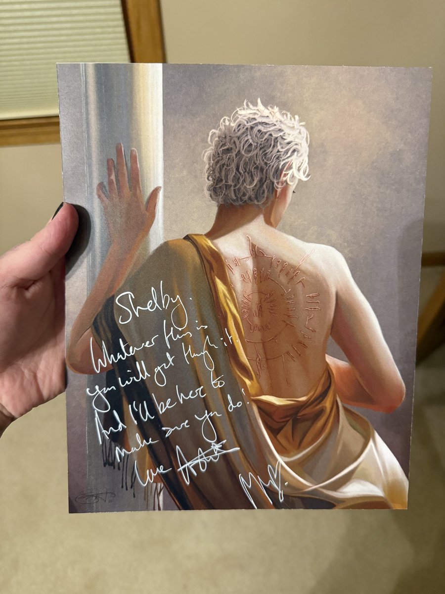 cprsshelby's tweet photo. drew this to get signed and gave one to neil. he was so sweet and thoughtful 🤍

best day of my life. https://t.co/tw64riOEIi