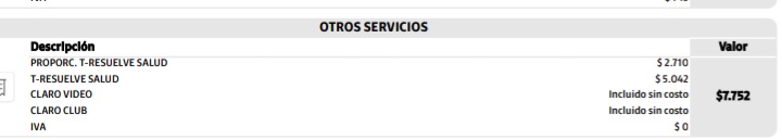itmartinezp's tweet photo. @ClaroTeAyuda Y hasta ahora que observo mi factura veo que me están cobrando un servicio que no contraté... Salud? Cual salud?... Salud es la que me están quitando con este pésimo servicio https://t.co/4HDFpOh2qJ