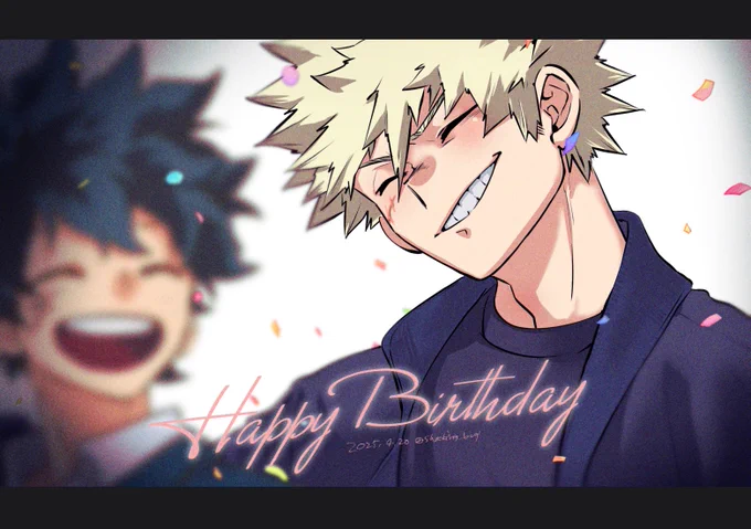 HBD幸せになってほしいよ!!!! 