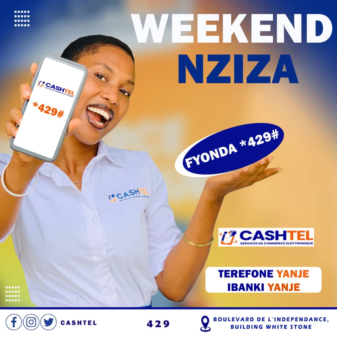 SOPEC2019MF's tweet photo. #Burundi: According to the good partnership between @SOPEC2019MF and @CASHTEL412040 we remain u that there is no right to miss ur weekend, it's only to dial *429# and to follow instructions. Let us be together for achieving more. @amour_kwizera @kurikuravugwam1 @BankiNkuru https://t.co/tAgDIstcer