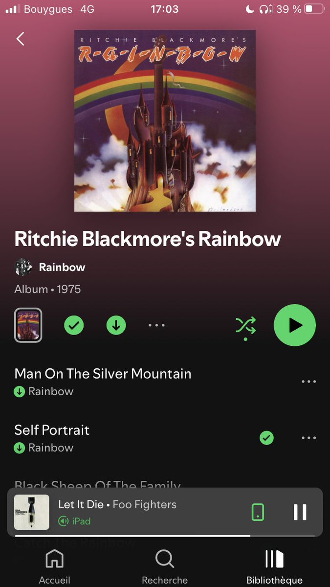 Smussie_sun's tweet photo. Je conseille en particulier d’écouter: 
-King Crimson 
-Catch the rainbow 
-Shine on you Crazy Diamond ( en vrai c’est un classique mais si vous connaissez pas Pink Flyod foncez c’est ouf )
- Foo Fighters https://t.co/YYQYrIaxd6