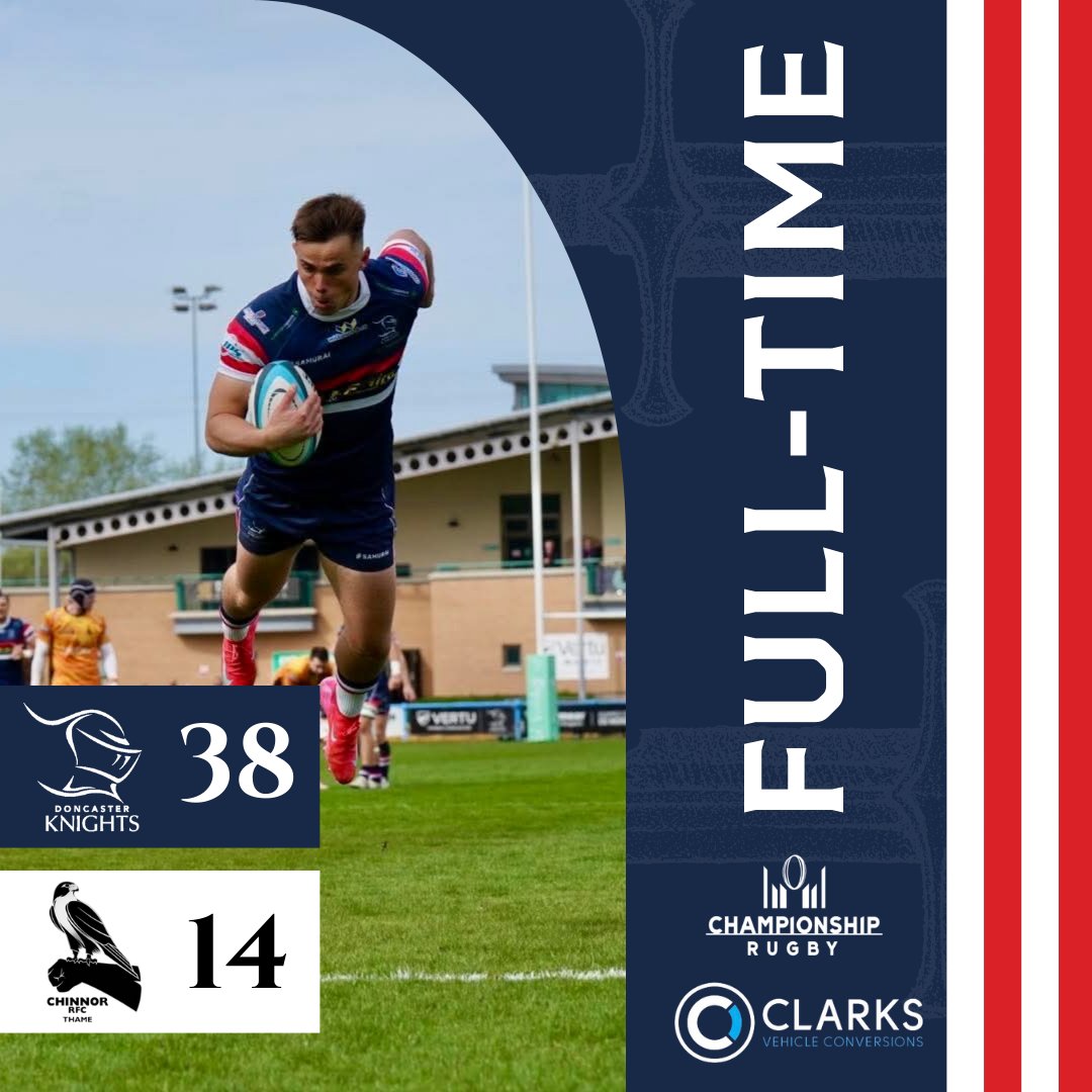DoncasterKnight's tweet photo. FULL TIME! 

They've done it again⚔️

#COYK https://t.co/Jg6YdDeZ5c