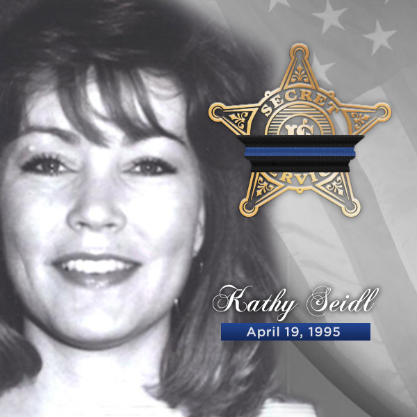 SecretService's tweet image. Today we remember Investigative Assistant Kathy L. Seidl, who lost her life in the Oklahoma City bombing April 19, 1995.