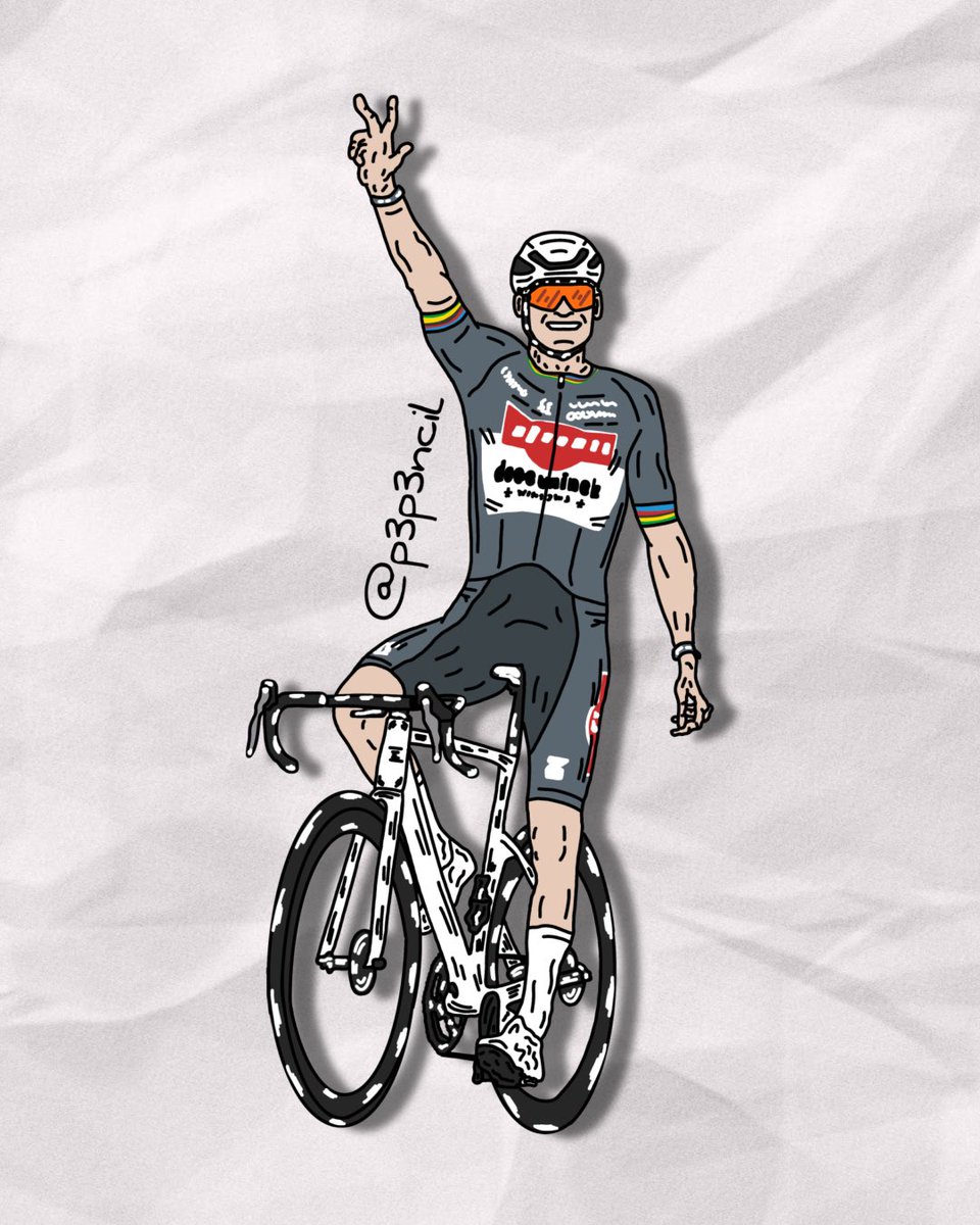 p3p3ncil's tweet photo. 👌-PEAT🪨 Van der Poel

#VanDerPoel #Cycling #roubaix #CyclingVictory #Champion #CyclingLife #parisroubaix #mvdp https://t.co/bFTHuomzWR