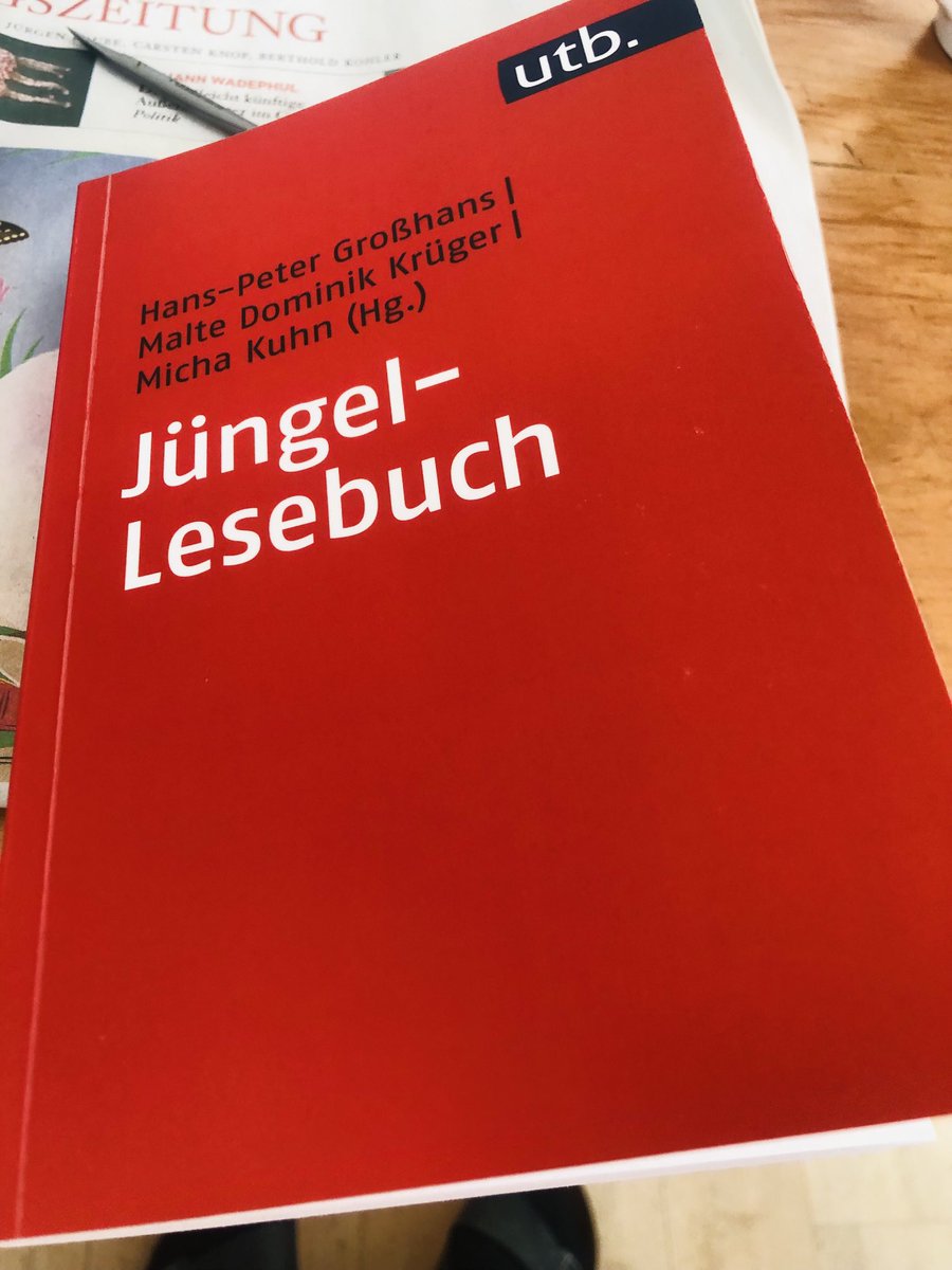Günter Kehrer (Soz.) stellte am Rande quälender, semesterübergreifenden Lektüre des Krit. Rationalismus die Frage, was denn die hunderte von Jüngelhörern (70er) ausser Begeisterung erfahren hätten. Ich bot ihm zwar Paroli, aber mit diesem Buch wären wir mehr gewesen.