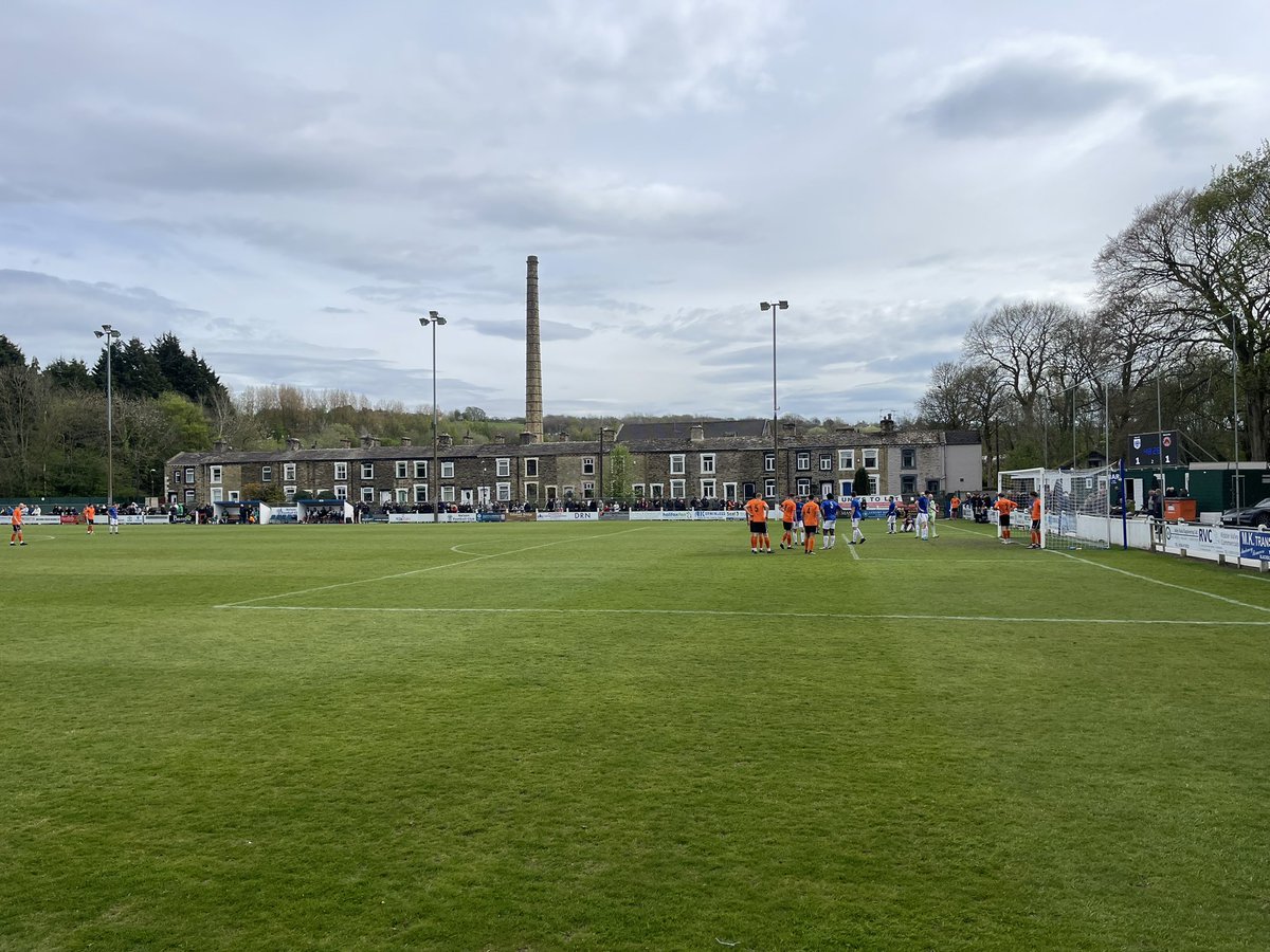 Cool ground, this. Nelson v Euxton Villa