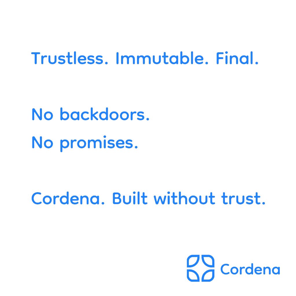 Crypto_Vertex1's tweet photo. Cordena ($CORD) is a new Solana project focused on actually making crypto safer.

3% to LP, 2% burn on every tx. Mint and freeze disabled. Ownership renounced.

Built on Token-2022. LP locked for 2 years.

Still super early - and they’ve got a lot more coming soon.

Follow @TheCordena