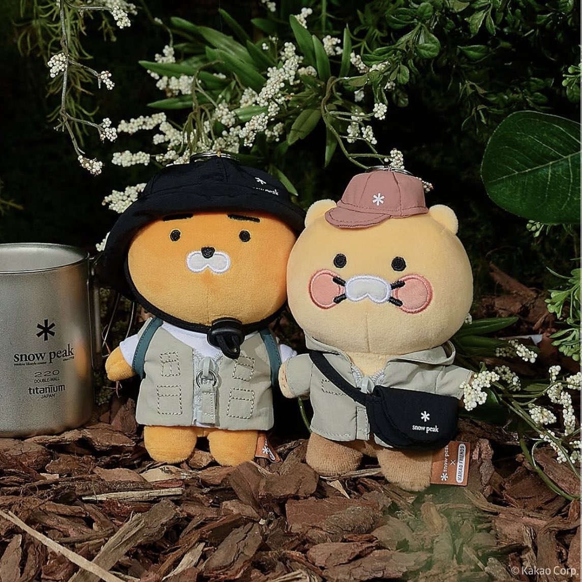 限定カカオフレンズグッズ　ポップコーンパケット(ライアン) Snow Peak Koreaから カカオフレンズコラボグッズ発売🏕️🍃 #カカオ