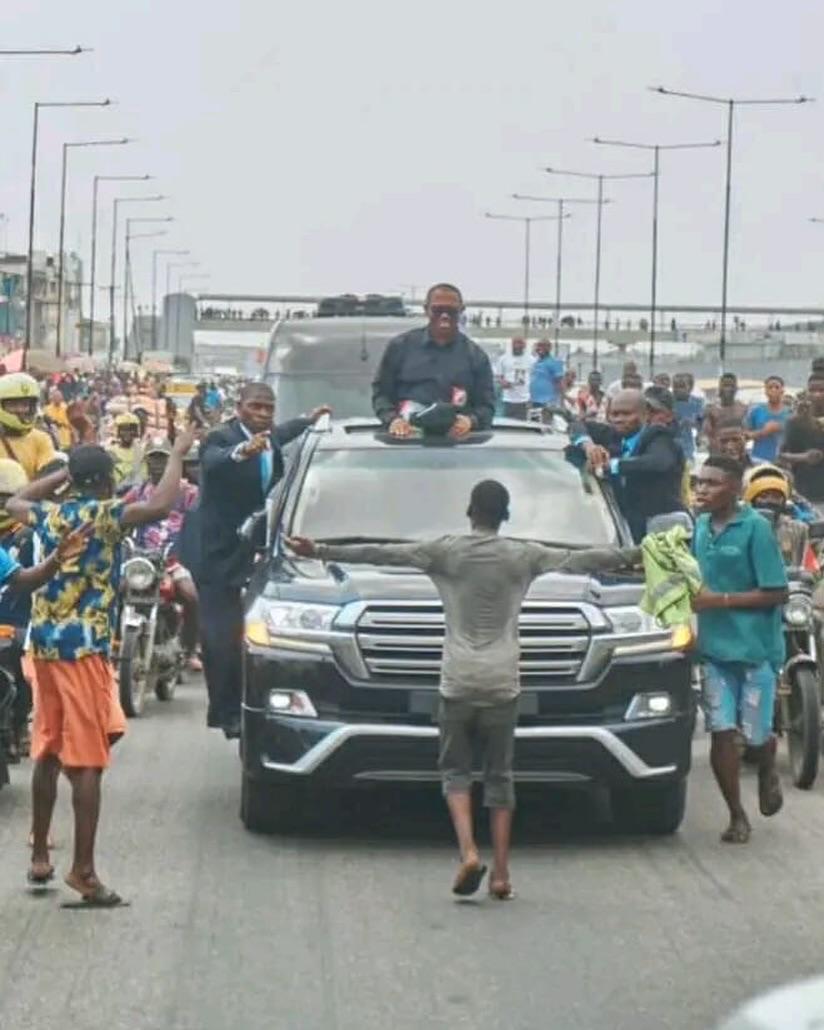 OBIDIENT! OBIDIENT!! OBIDIENT!!! 

The Zonal  advocacy train of the Obidient Movement started from the Ancient city of kano North West followed by the good people of Onishia in Anambra State South East and North East in Gombe state took over with funfair and clear cut objective.