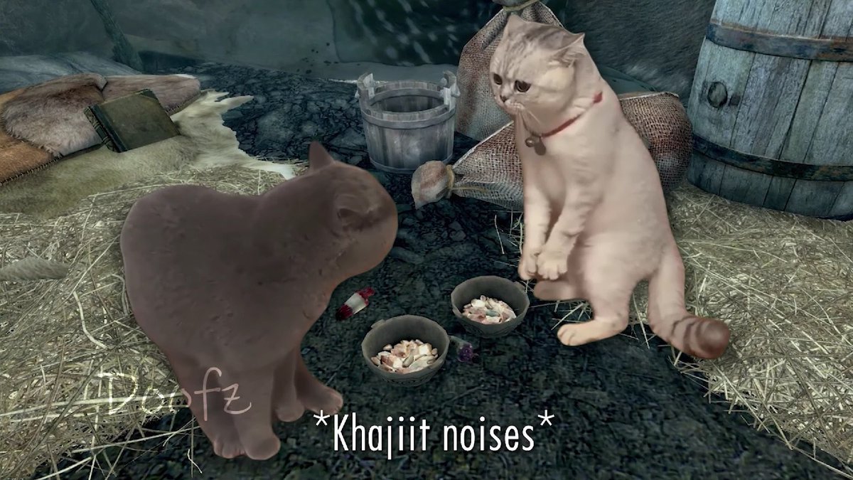 AlexCreo's tweet photo. #Khajiit #Skooma #chill trip for your #adventures
https://t.co/Ox0lTARVoy
#StopRightThere #MoonSugar #Outlaw #TES #ESO #Morrowind #Oblivion #OblivionRemastered #Skyrim #cat #ElderScrolls https://t.co/9gxPOabYd1
