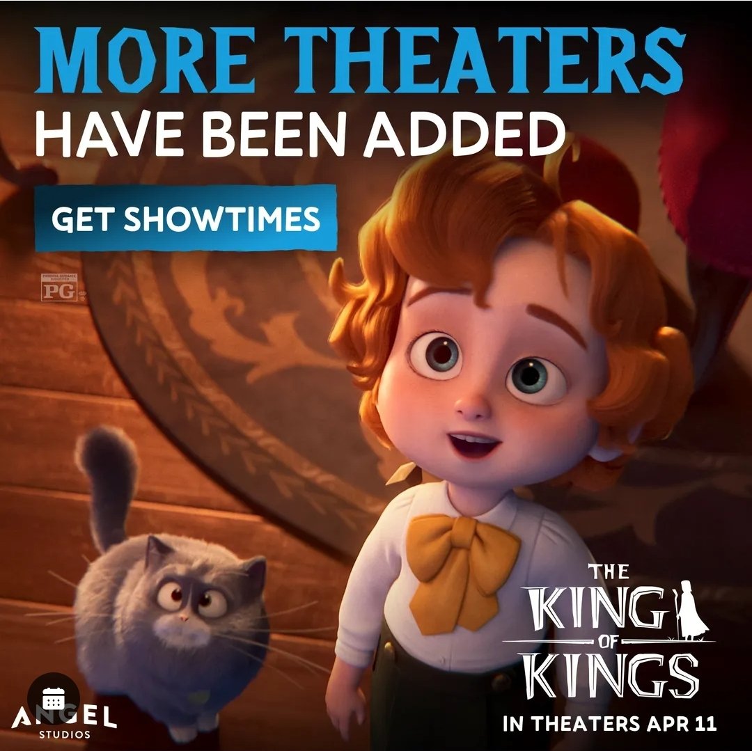 Now showing in East Hampton Regal UA theater. 

#KingOfKings #EastHampton