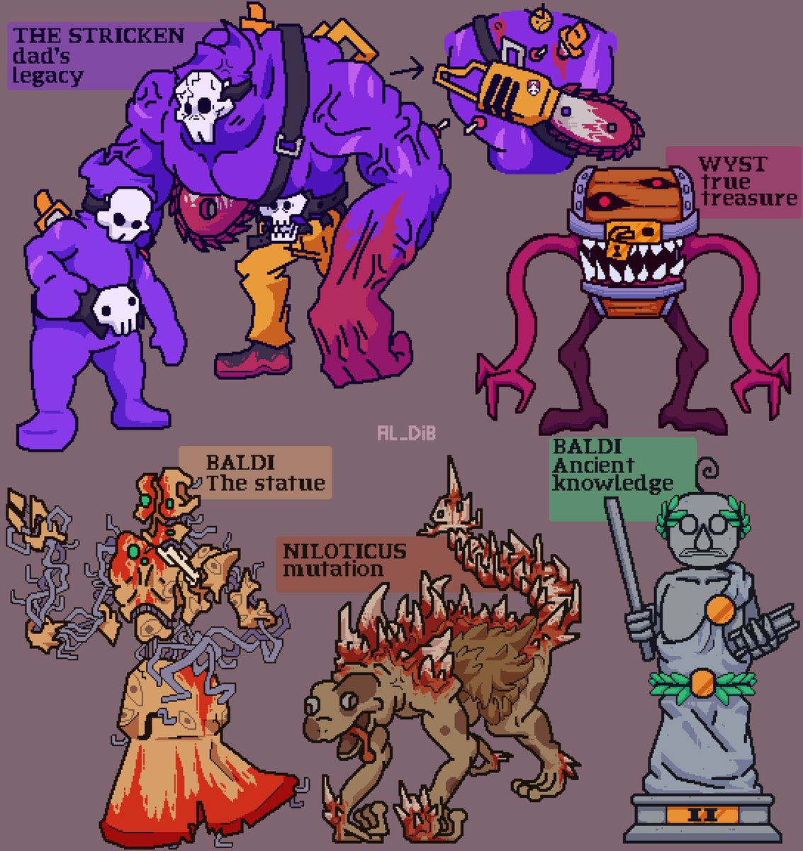 Conceptos de skins de #pillarchase2