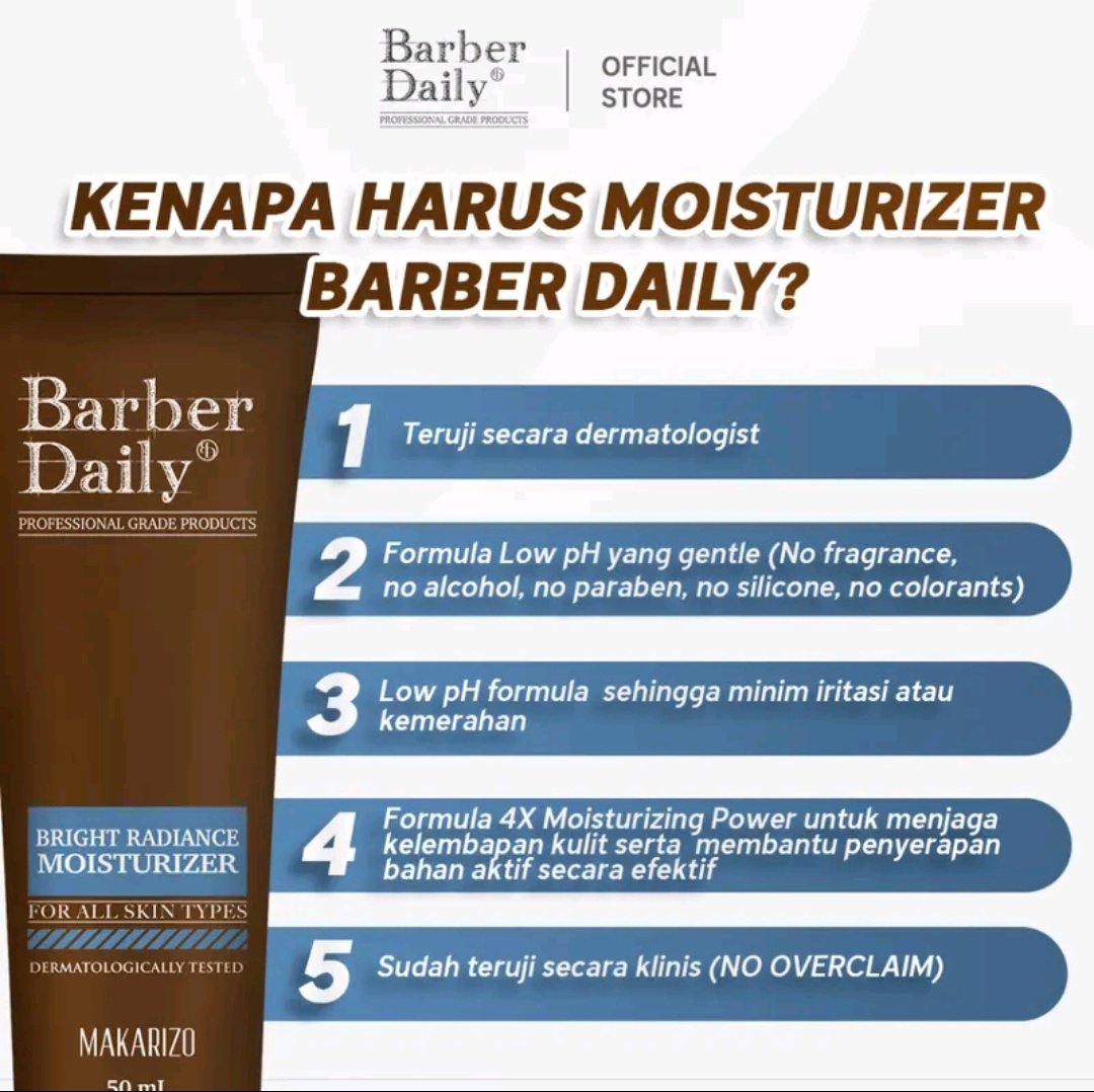 [37.0% off] Mau kulit cerah dan sehat dalam 30 hari? Coba Paket Glow Up Gacor Maksimal dari Barber Daily!
Belinya disini👇 vt.tokopedia.com/t/ZSrgwxB7E/
