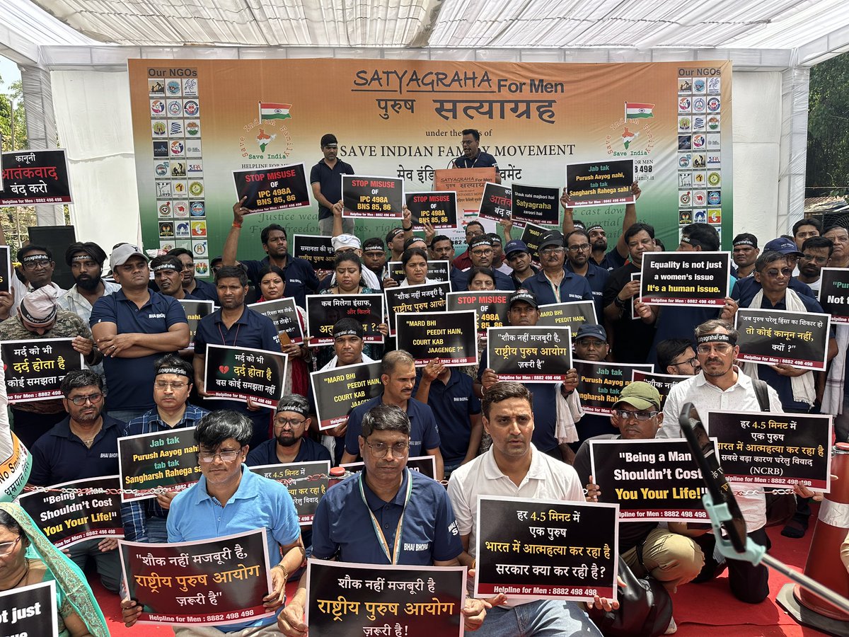 Team <a href="/sifbhopal/">BHAI Welfare Society</a> speaks about how to fight maintenance effectively at #SatyagrahaForMen 
#MenToo