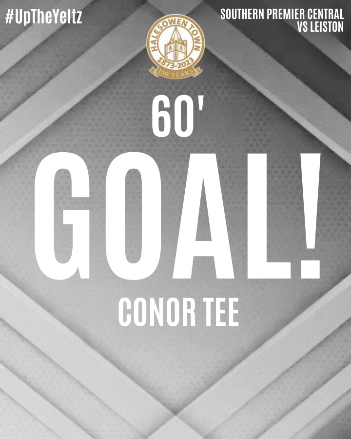 halesowentownfc's tweet photo. 60' | CONOR TEE!!!! WHAT A GOAL!!!!!

🔵Leiston 0-2 Halesowen⚪️

He wins a free kick just outside the Leiston box after a foul by Ollie Yun. The Yeltz forward and Smile stand over the ball and it is the former who takes it, and dips it in beautifully.

#UpTheYeltz | #LEIHAL https://t.co/2u3RjGAwzy
