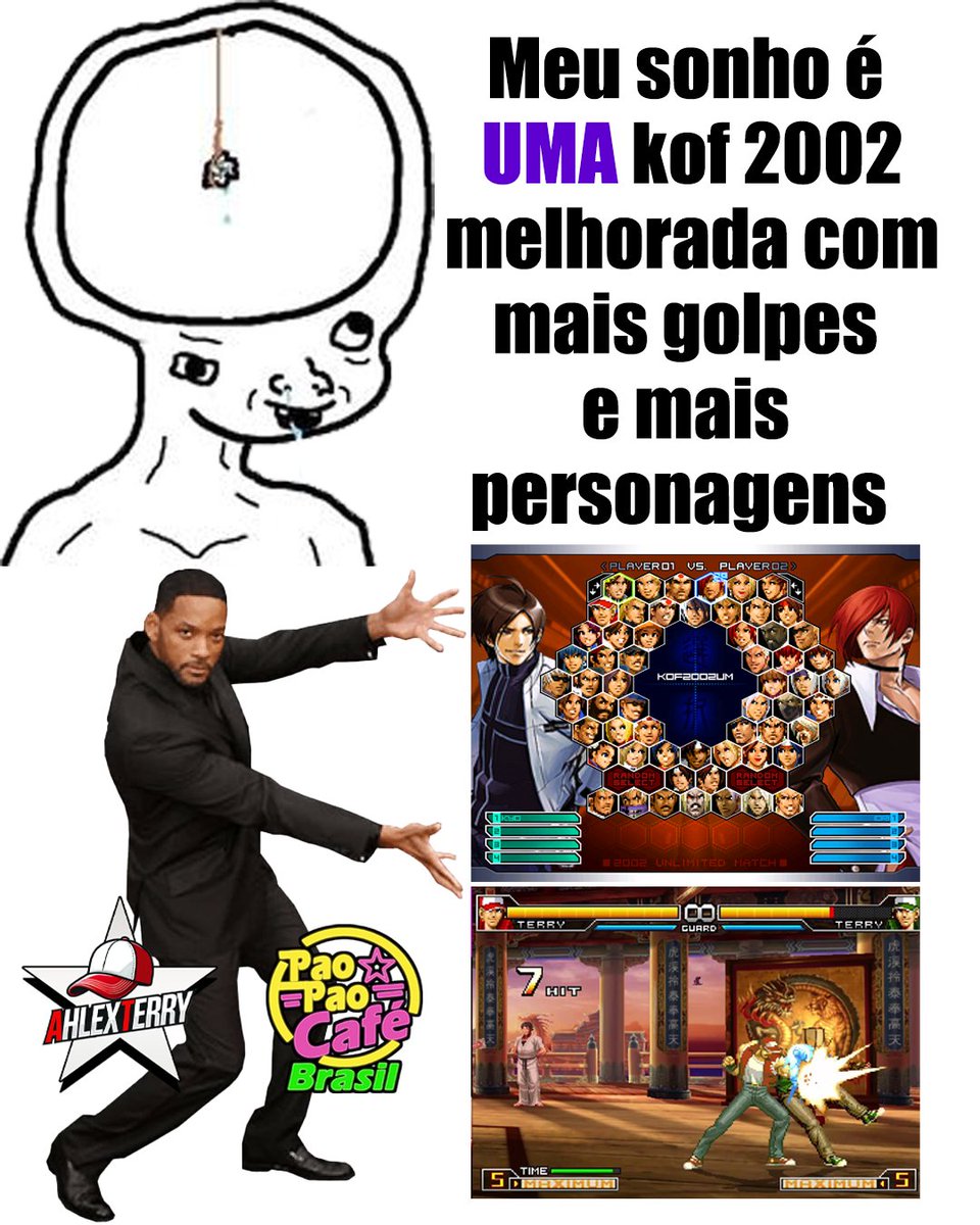 AhlexTerry's tweet image. A viúva sonha com algo que já existe, kkkkkkkkkkkk

Tá sonhando até hoje com um KOF que já foi lançado, ahahhaah

#kof2002 #kof2002um #kof #eolith #snk #kofmorreuno2002 #viuvasdokof #kofeiromedio