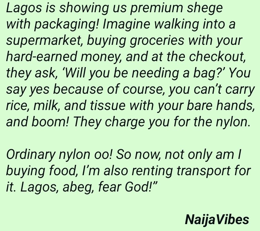 FolabiWilliams's tweet photo. I hope this remains in Lagos only..... https://t.co/LCm1wOsEZv