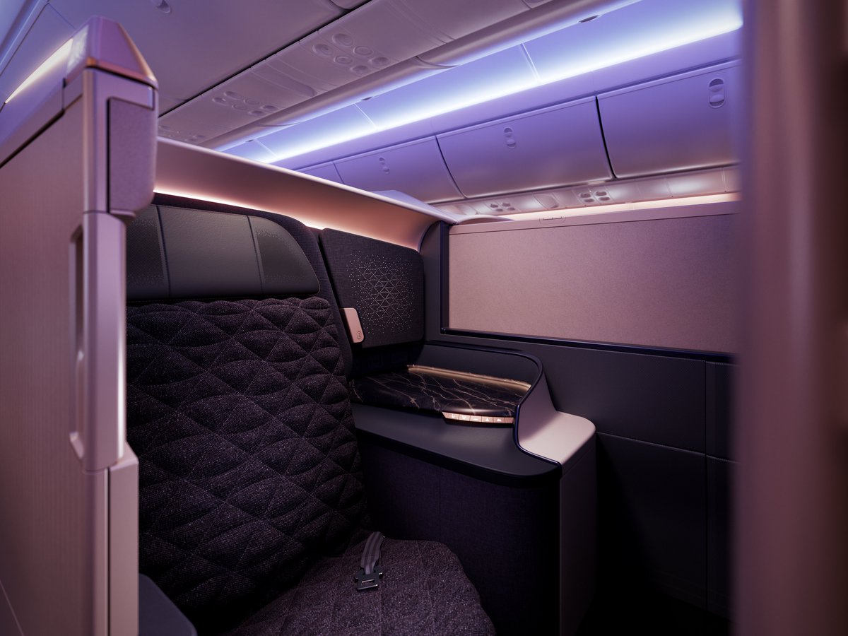 عاجل ‼️ اطلاق مقاعد طيران الرياض🤍✈️

✨تم إسدال الستار عن مقاعد طائرات طيران الرياض من طراز B787-9 ✨

درجات السفر ستكون كالتالي:
▫️السياحية 3-3-3 
▫️السياحية الممتازة 3-2-3
▫️الأعمال والأعمال إيليت 1-2-1 

▪️شاشات المقاعد ستكون بتقنية OLED وجودة 4K

▪️سيتم توفير أنترنت فائق