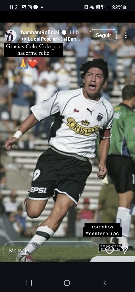 TioAceiteAlbo's tweet photo. Hilo de personas que dedicaron un saludo a Colo Colo por su centenario 🎉⚽️👏 #ColoColo #Centenario #Centenar100 https://t.co/qTWqXpjZpk