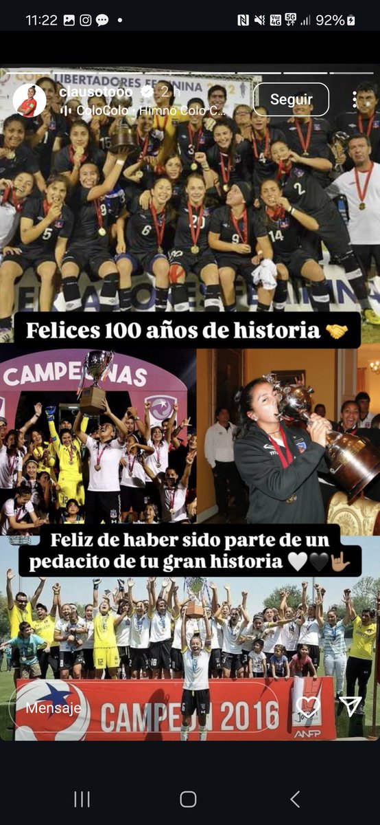 TioAceiteAlbo's tweet photo. Hilo de personas que dedicaron un saludo a Colo Colo por su centenario 🎉⚽️👏 #ColoColo #Centenario #Centenar100 https://t.co/qTWqXpjZpk