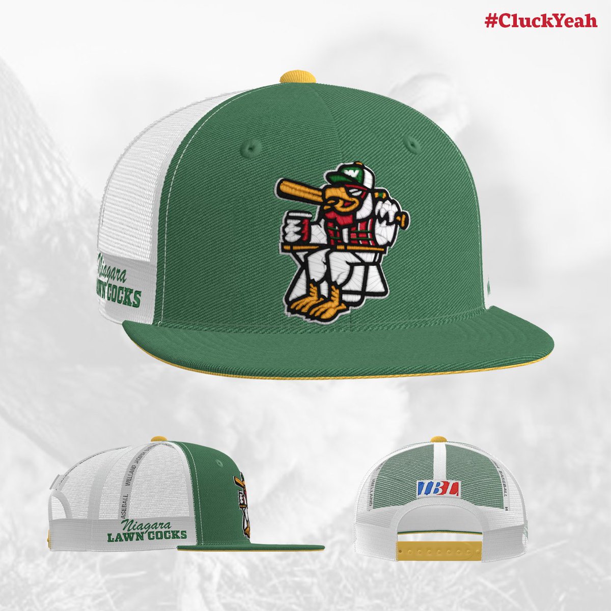 Cluck Norris has some exciting developments from the Coop! In anticipation of the Lawn Cocks Uniform unveil on Tuesday, Cluck has drop two new lids to grace your dome this summer!

🛒 shop.wellandjackfish.com/lawn-cocks

#CluckYeah • #HOOKEDonFUN